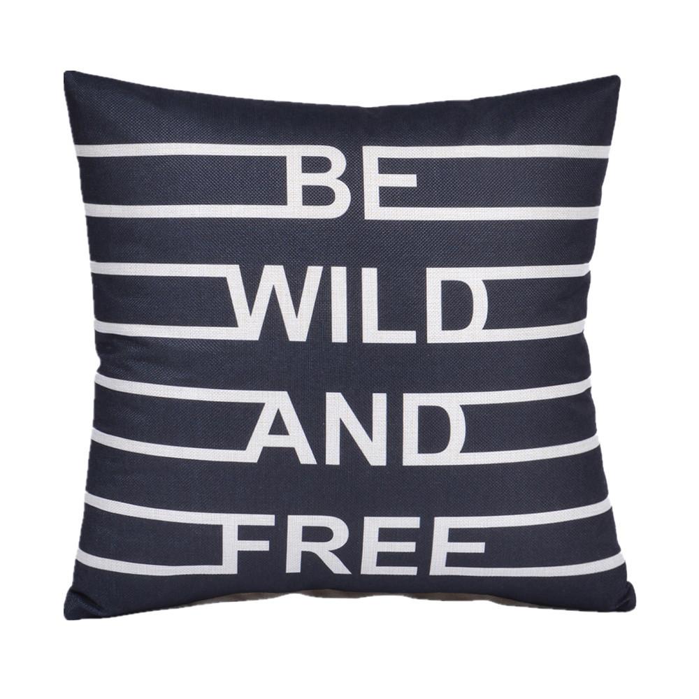 45x45cm Classical Geometric Plaid Cushion Cover Cotton Linen Home Living Room Bedroom Throw Pillow Case