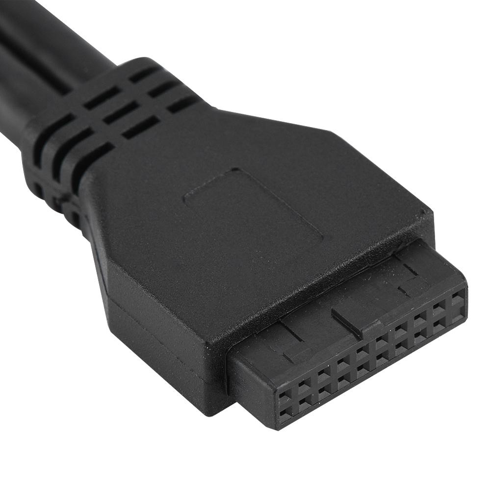 9PIN 19PIN к 2 * USB3.0 + 4 * USB2.0 6 Интерфейс Металлическая передняя панель USB-концентратор