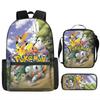 Школьный сезон Студент Школьная сумка Покемон Рюкзак Pokémon Мультяшная сумка Пенал