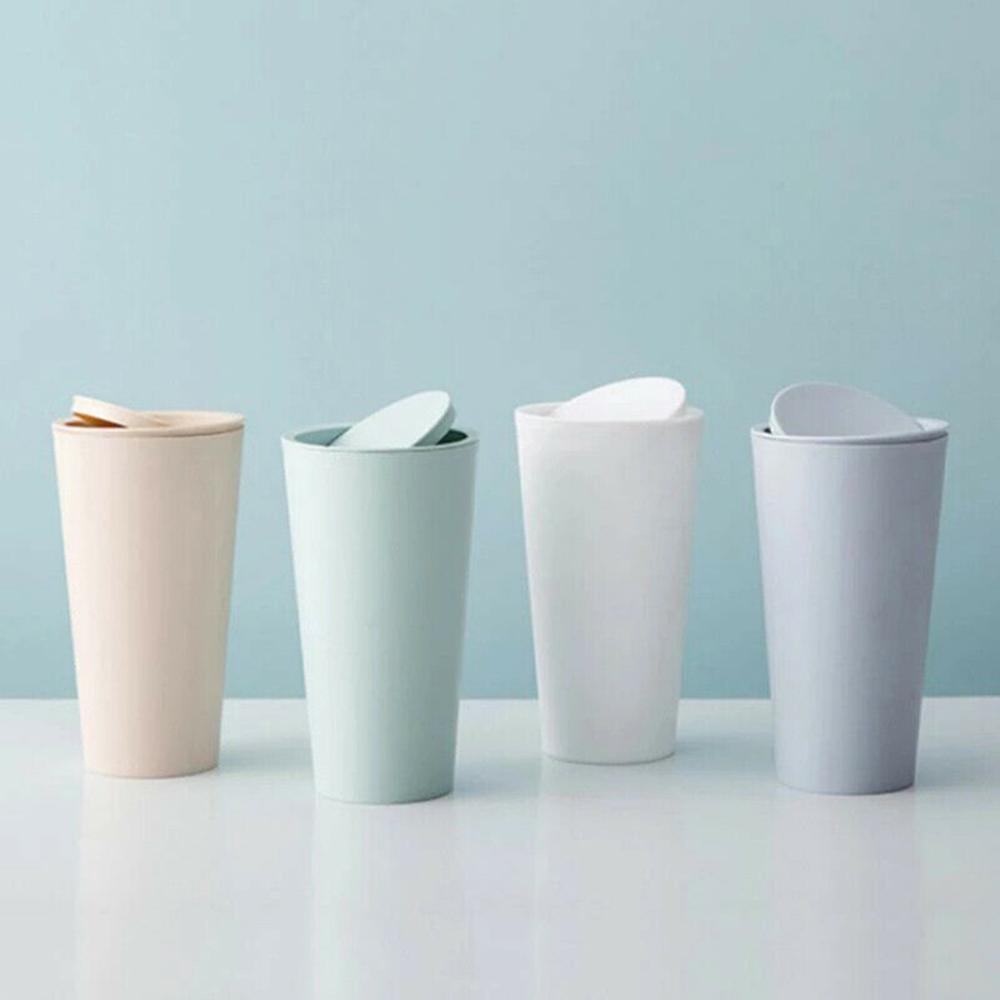 Bin Garbage Dust Case Tabletop Trashbox Car Waste Bin Small Trash Can Desktop Litter Trash
