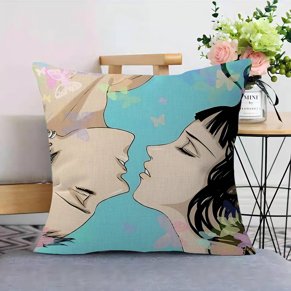 Аниме P-Paradise Kiss Сёдзё Манга Подушка Чехол для Подушки Наволочка Гостиная Диван Домашний Декор Индивидуальный