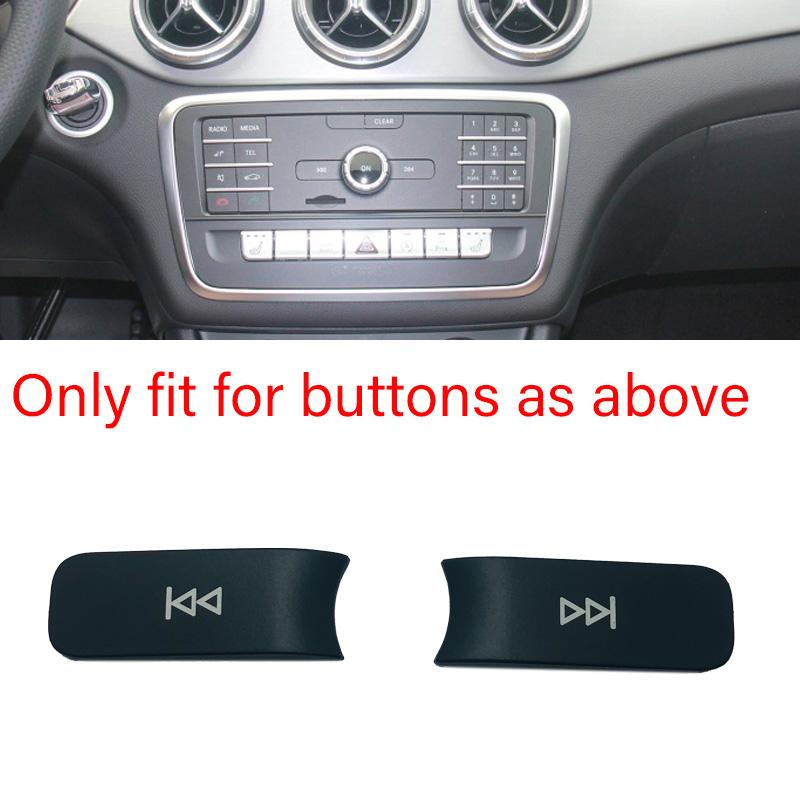 Автомобильная консоль CD панель кнопка переключения громкости блестки для Mercedes Benz ABCE GLA CIA ML GL SLK Class X164 W176 W245 W204 W212