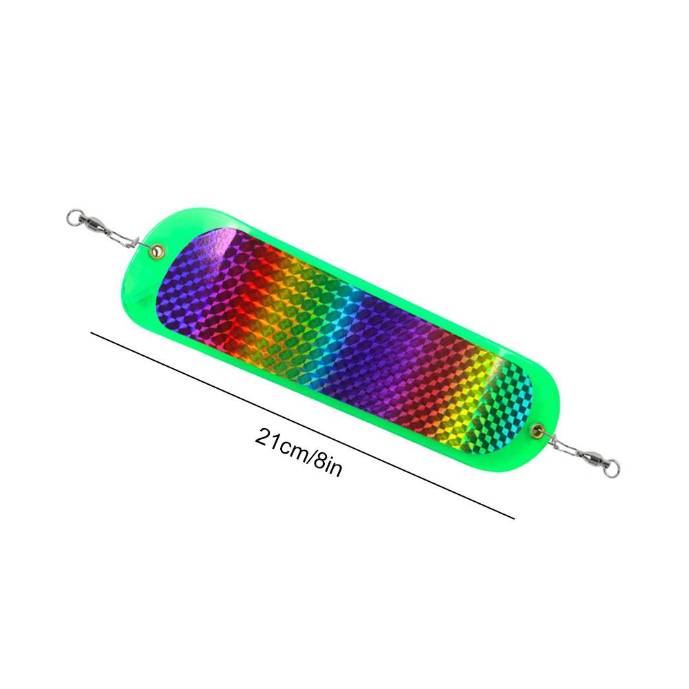 Salmon Fishing Flasher Reflective Fishing Trolling Flasher Trout Spin Flasher for Trolling Salmon Fishing Accessories