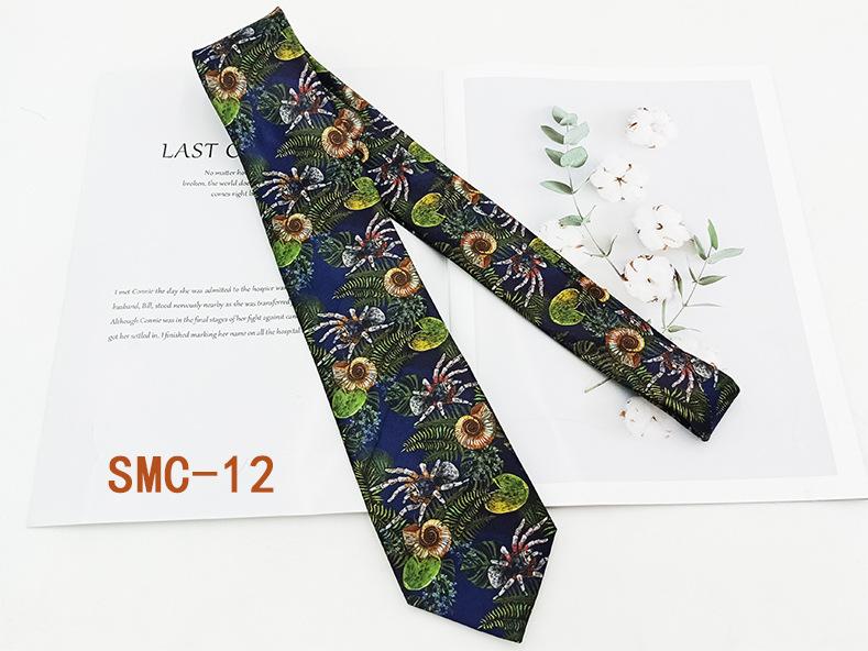 Британская цифровая печать ретро галстук, полиэстер ручной работы цветок мужской костюм аксессуары 8 см