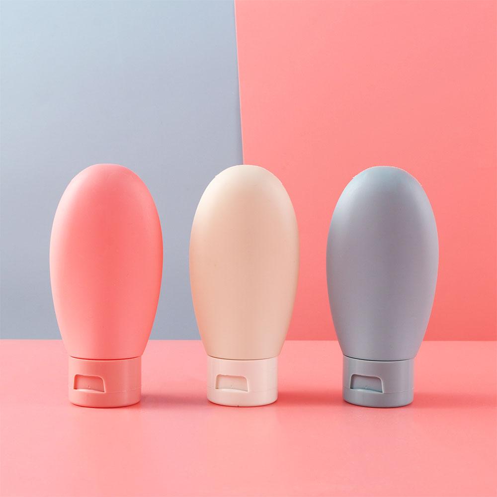 Women Shower Gel Travel Hose Cosmetic Squeeze Containers Lotion Bottle Refillable Empty Bottle