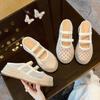 Ruth's Same Hand-woven Thick-soled Heightened Bag Head Soft-soled Cool Slippers for Women's 2025 Summer New Mary Jane Single Shoes