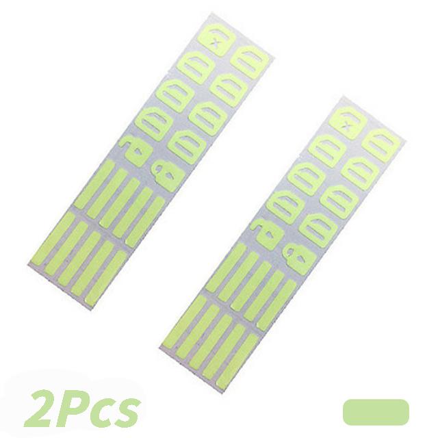 Светящиеся наклейки на кнопку подъема окна и двери автомобиля, автомобильные окна, панель управления, светоотражающая наклейка, переключатель, декор интерьера автомобиля