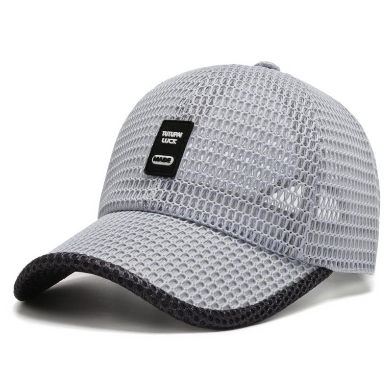 Summer Mesh Cap Lightweight Quick Drying Cool Outdoor Fishing Hats Visors Breathable Tennis Golf Hiking Baseball Sun Hat