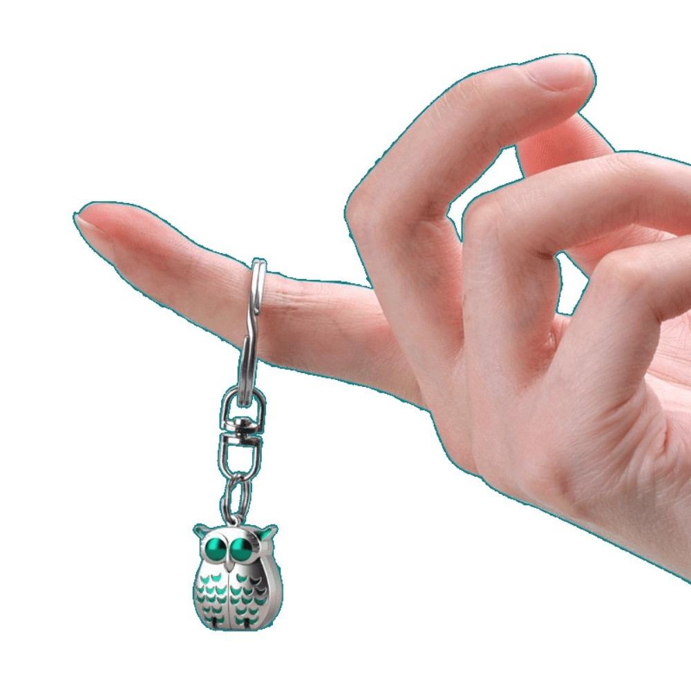 Пилка для ногтей Сова Брелок для ключей от машины Нержавеющая сталь Кусачки для ногтей Ножницы для ногтей Брелок Подстригать ногти