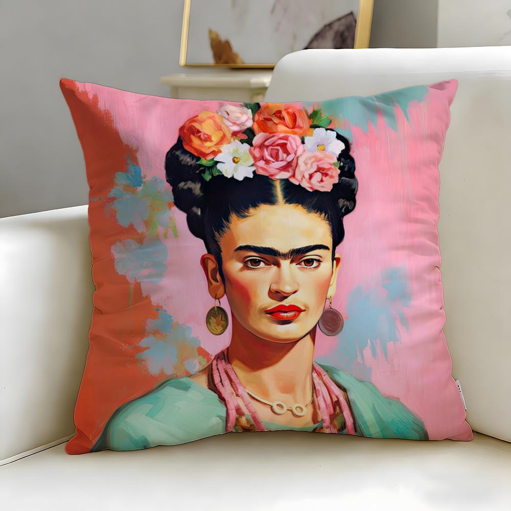 Классическая художница Фрида Кало Наволочка Мягкая и Легко стирающаяся – Универсальная для Дивана, Кровати, Путешествий и Офиса