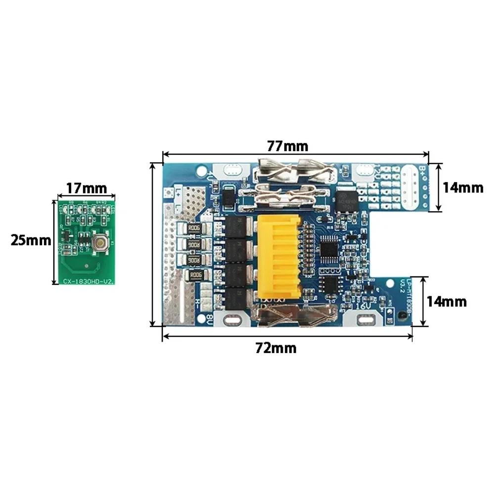 1 комплект корпуса аккумулятора BL1890 Li-ion, запасные части платы PCB, для 8 В 9,0 Ач, аксессуары для самостоятельной сборки