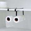 Kitchen Paper Roll Holder Towel Hanger Rack Cabinet Rag Hanging Shelves Organizer Shelf Toilet Paper Holder Storage Accessories