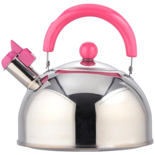 Wahei Freiz Kettle Hot Water Candil 2.5L Pink Whistle Type IH Compatible CR-5286