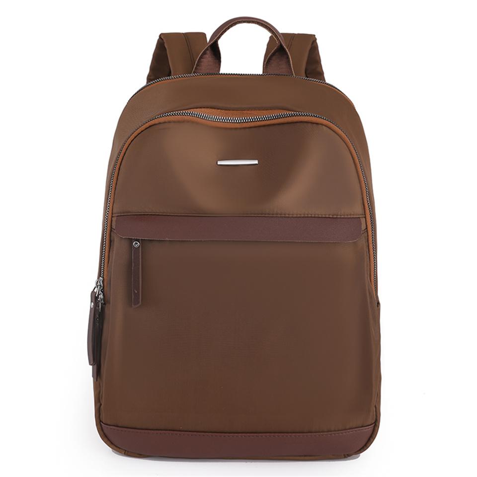 Школьный рюкзак для девочек-подростков, нейлоновый женский рюкзак, женский однотонный знаменитый повседневный женский рюкзак