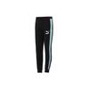 Iconic T7 Logo Print Side Stripe Joggers Men Bottoms Black 531381-98
