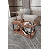 Decorative MDF Masivo Coffee Table 70x42 Rectangular Madran Walnut