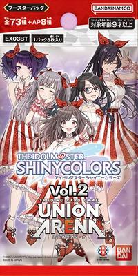 UNION ARENA Union Arena Бустерный набор THE Shiny Colors КОРОБКА [Второе издание] IDOLM@STER Vol.2 [EX03BT]