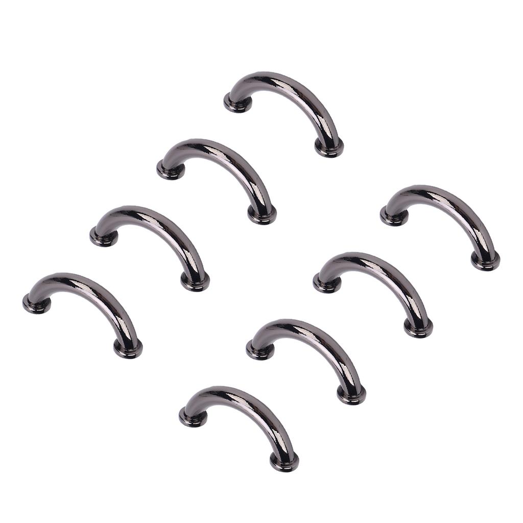 8 комплектов пряжек с U-образным креплением 25x11x5 мм, пряжки для арочного моста, 5,5 мм, крестообразные железные винты для кошелька Ne