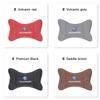 Suede Headrest Car Breathable Memory Foam Neck Pillow For VW Golf Polo Tiguan Touran Jetta Passat CC T5 GTI Magotan Arteon Caddy zw2