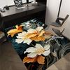 1 шт. Ковер с цветочным узором, ультрамягкий, толстый и впитывающий, нескользящий, машинная стирка, коврик для прихожей