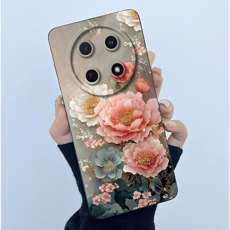 Чехол для Huawei Nova 12i 12 i Силиконовый Защитный Чехол Модный Простота цветок Funda для Huawei Nova 13i Nova12i Coque Capa