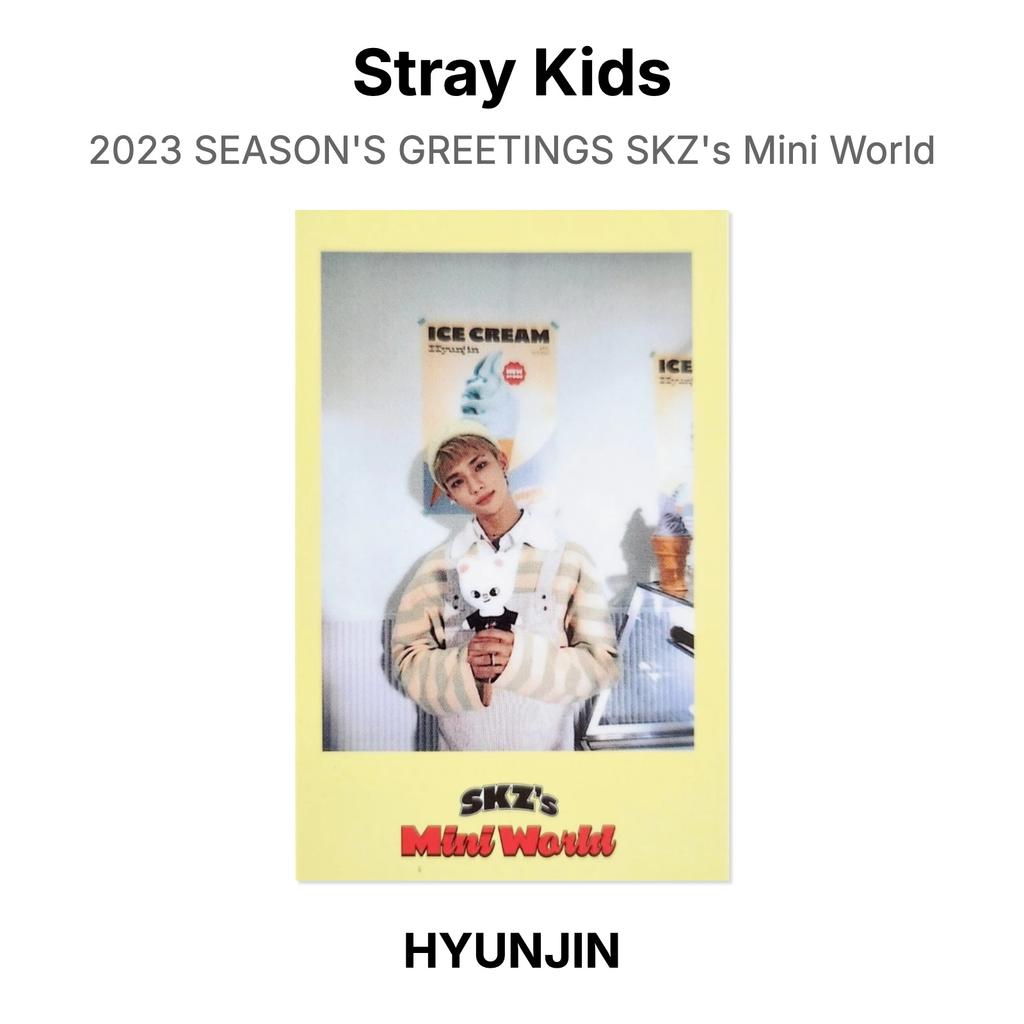 Stray Kids Поздравления с сезоном 2023 года Мини-мир SKZ Официальная фотокарточка