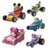 13 см Дисней Пиксар Тачки Мультфильмы Микки Минни Дональд Дак Дейзи Гуфи качественная пластиковая игрушечная машинка Детские игрушки день рождения Подарок