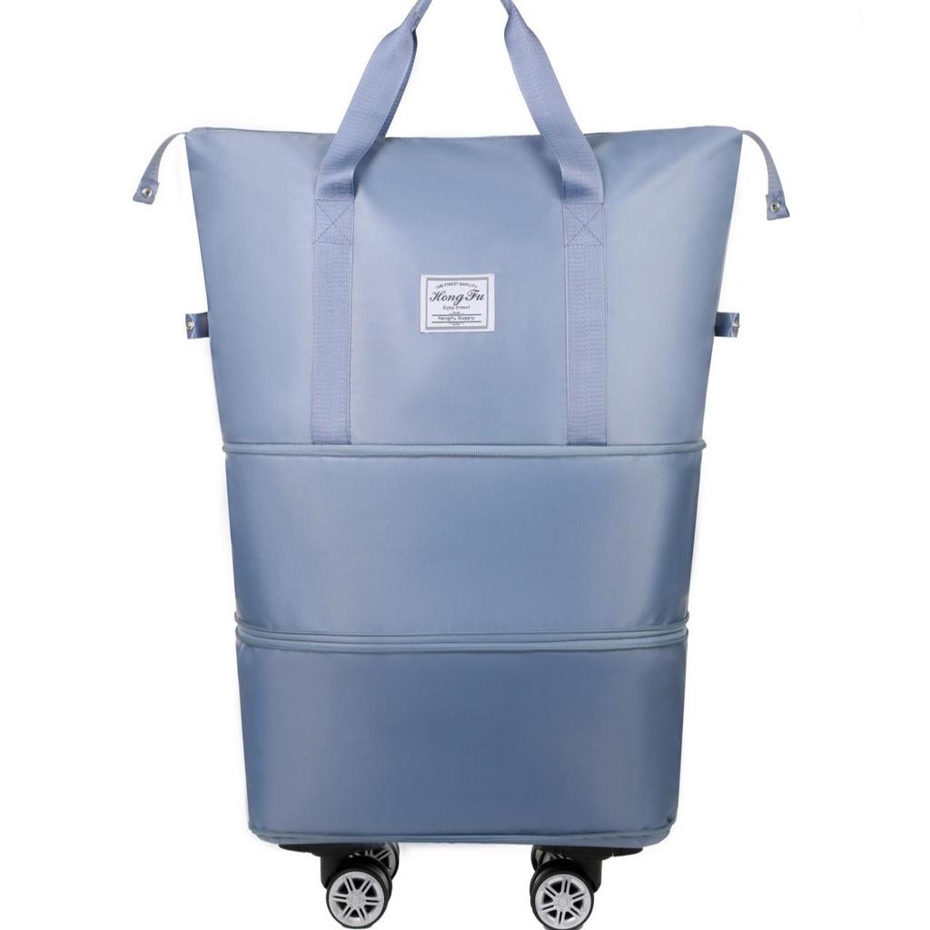 Универсальная расширяемая двухслойная дорожная сумка: Ручная кладь, Наплечная, Ручная Спортивная и Сумка для йоги на колесах