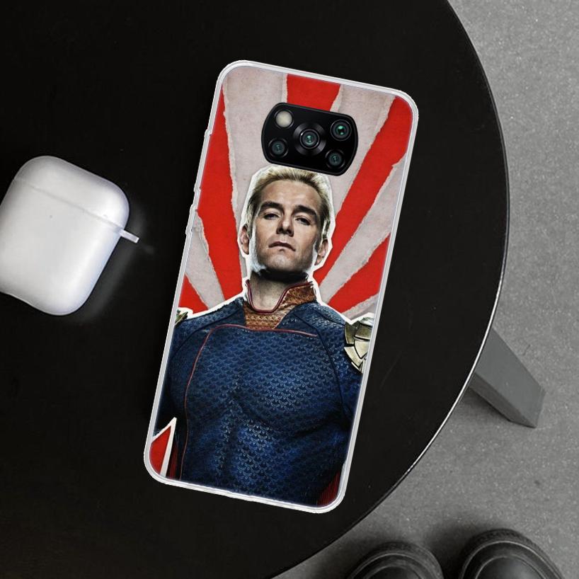Чехол для телефона The Boys Homelander TV для Xiaomi Poco X6 X5 X7 Pro F7 Ultra Redmi 15C 15 13C 13 12C 12 10C 10 10A 9C 9A 9T 9 C