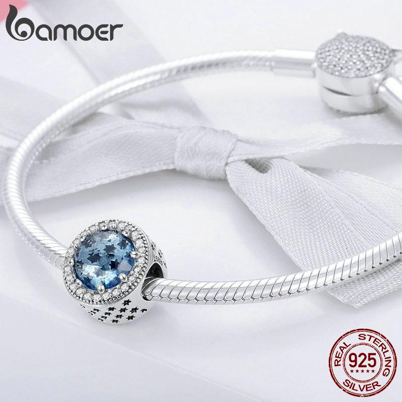 Bamoer Шармы для браслетов из стерлингового серебра