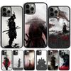 Япония Самурай Ниндзя Чехол-Ракушка Для iPhone 17 Air 15 16 14 13 12 Pro Max 11 Pro Max Plus Чехол для Телефона