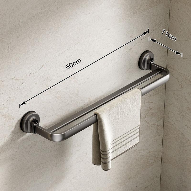 Вакуумная вешалка для полотенец с отрицательным давлением для ванной комнаты, настенная, с большим интервалом для вентиляции, алюминиевая, устойчивая к ржавчине