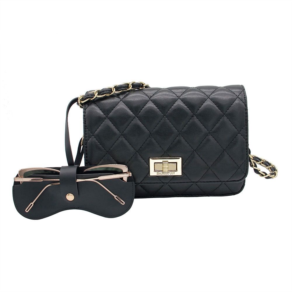 Eyewear Bag Reading Glasses Case PU Leather Glasses Clip Spectacle Case Glasses Box Sunglasses Case