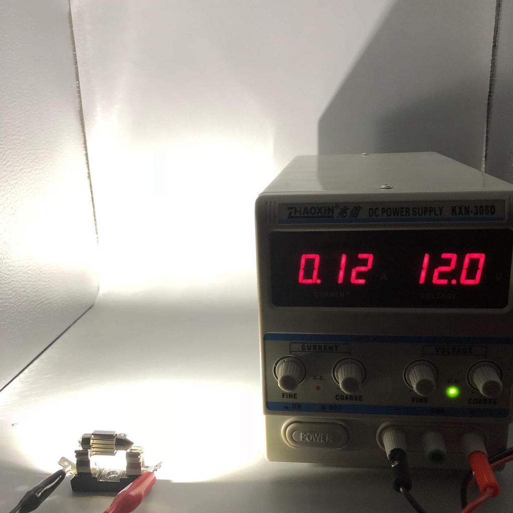 NAKOBO LED Room Lamp, T10 x 31mm, Compatible with 12-24V, White, 4 Pieces, Stable