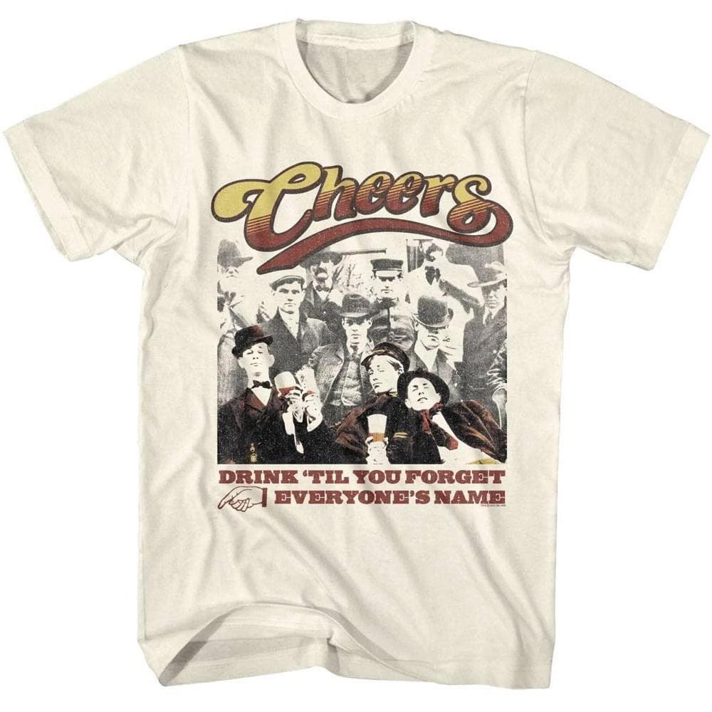 Cheers Drink til you Forget Everyone's Name Men's T Shirt