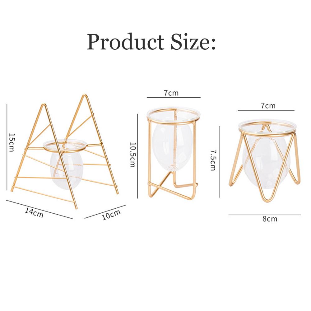 Террариум Ваза для цветов для дома Гидропонная ваза для растений Стеклянные контейнеры Nordic Art Retro Home Garden Craft Украшения Jarrones Hot