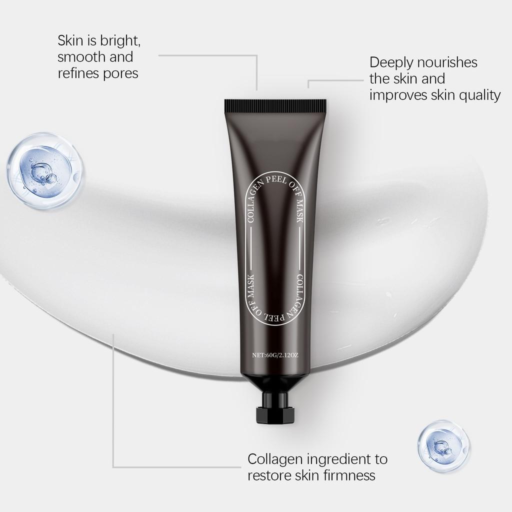 Коллагеновая маска для лица Reverse Volume Peel Off - Коллагеновая маска для лица, гидролизованный коллаген, уход за кожей, маска для лица,