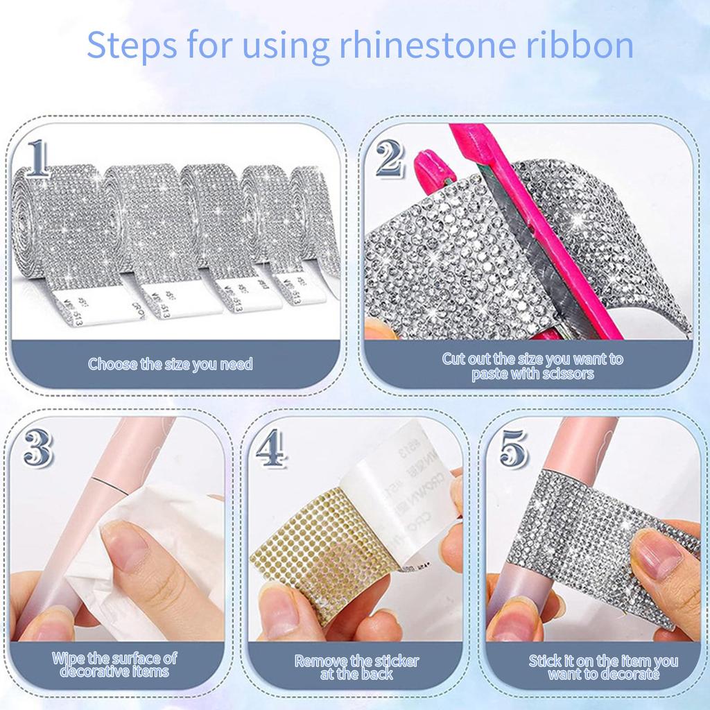 Стразы Самоклеящиеся наклейки с бриллиантами Ювелирные аксессуары Стеклянные наклейки с бриллиантами