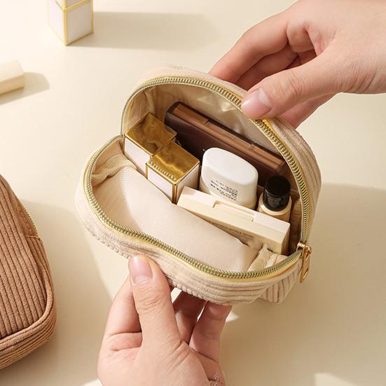 Косметичка с застежкой-молнией, водонепроницаемая, портативная, компактная, дизайн, органайзер для гигиенических салфеток, сумка для хранения косметики