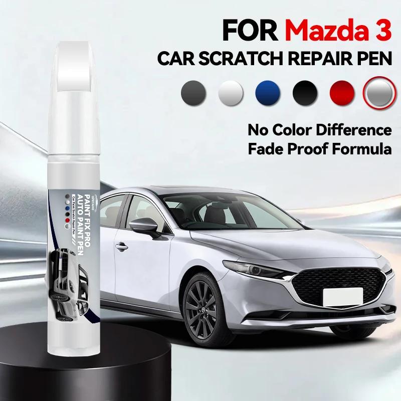 Car Exclusive Purpose For Mazda 3 2003-2025 BK BL BM BP Paint Repair Pen Touch Up Scratch Remover DIY Auto Accessories Black Whi