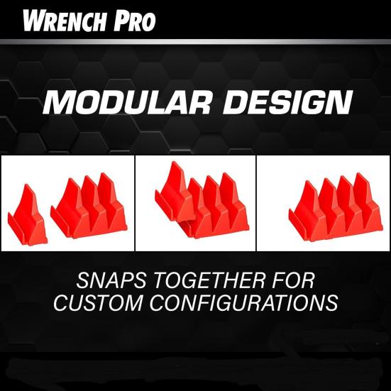 Держатель гаечного ключа Стойка для хранения Компактная модульная конструкция Универсальный портативный легкий доступ Трещотка