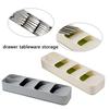 Multi-Layer Drawer Tableware Fork Cutlery Flatware Storage Box Organizer Home Kitchen Divider Tool