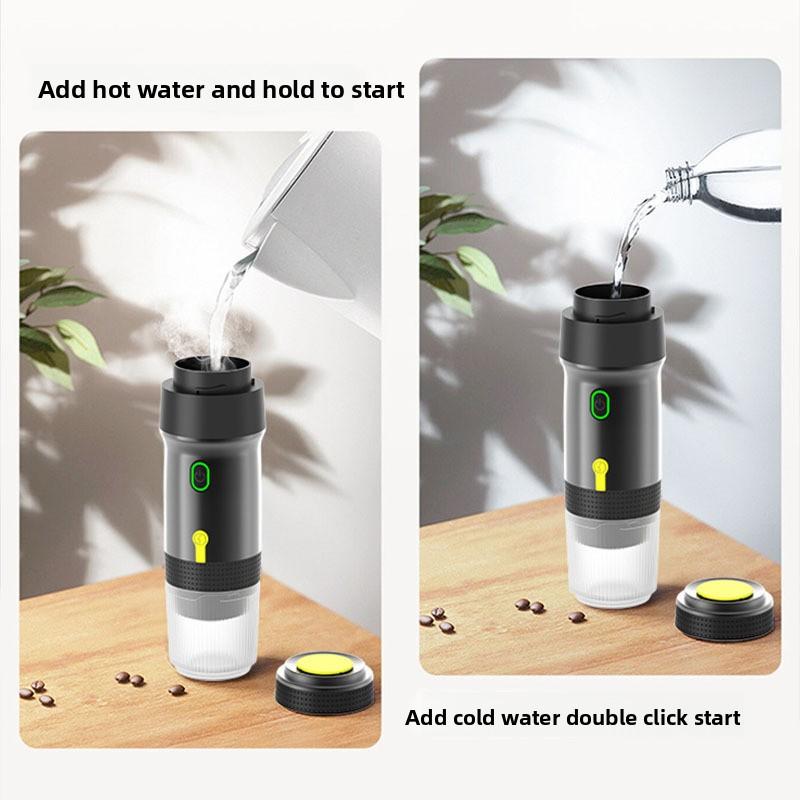 Портативная автоматическая кофеварка для эспрессо в капсулах, размер капсулы, кофейный порошок, универсальная 3 в 1