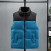 Cotton Vest Men's Autumn And Winter Thickened Warm Vest Color Stitching Waistcoat