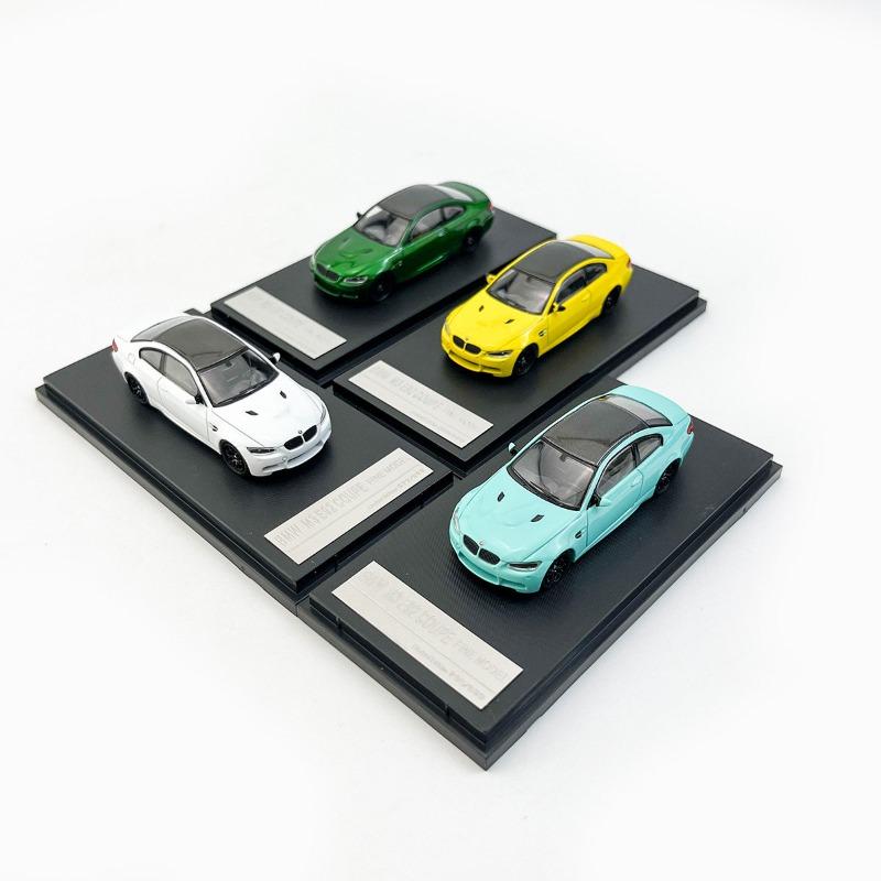 FINE MODEL 1:64 BMW M3 E92 Simulation Die Casting Alloy Car Model Collection Desktop Ornament Boy Toy Birthday Gift