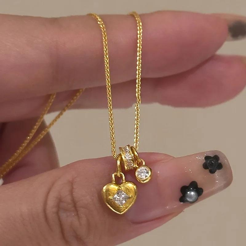 Ожерелье с подвеской в виде маленькой звезды с узором молотка для женщин, модное ожерелье с кулоном в виде пятиконечной звезды, ювелирные изделия и аксессуары