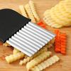 Stainless Steel Wavy Chopper Multi-Functional Vegetable Cutter Potato Chip Slicer  Food Preparation
