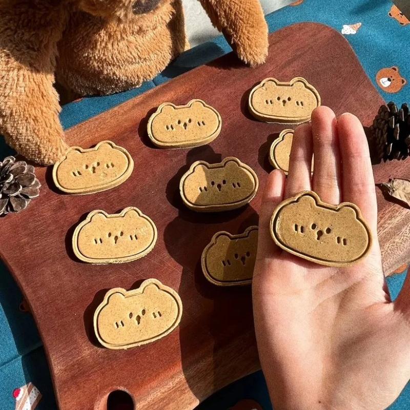 Форма для торта Формочки для печенья Штампы Форма для детского дня рождения Милый медведь Форма для печенья Глазурь Форма для печенья Формы для помадки Инструменты для выпечки
