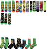 Teenage Mutant Ninja Turtles Casual Mid-Calf Jacquard Socks for Women & Men
