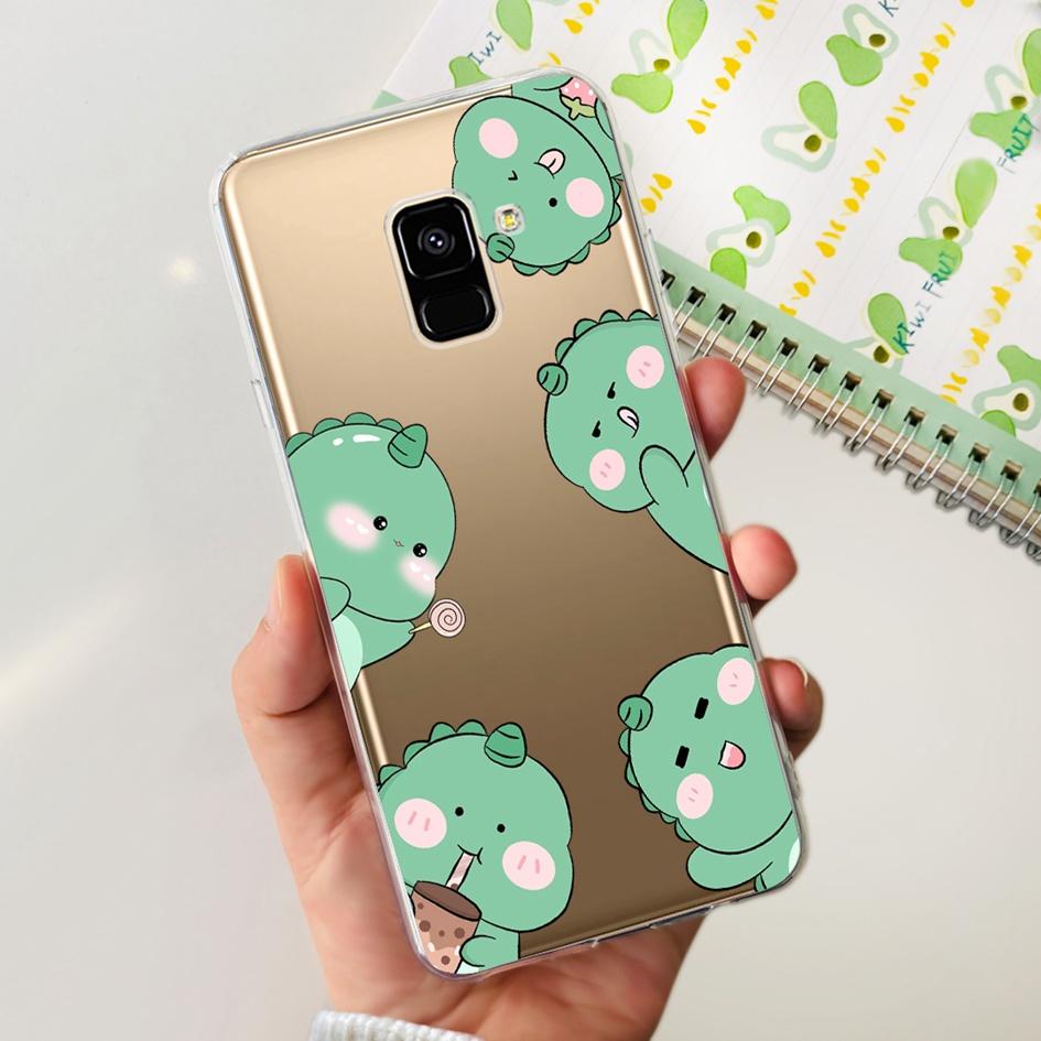 For Samsung A8 2018 Case A8 Plus Cover SM-A530F SM-A730F Fundas Fashion Butterfly Marble Soft Bumper For Samsung A8+ 2018 Hoesje